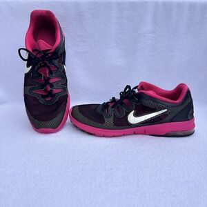 Nike Air Max Fusion Training Shoes Black Pink‎ Women's 9.5 555161-014